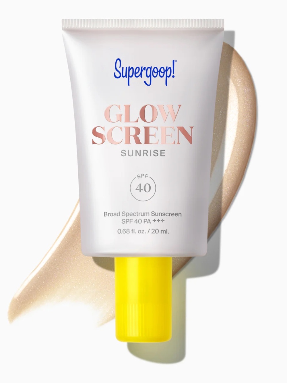 Supergoop! Glow Screen Sunrise SPF 40 - Radiant Sheer Glow Mini